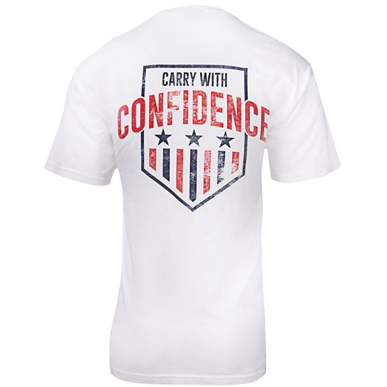 Glock - Carry Confidence Shirt Red/wht/blue L - AA75108