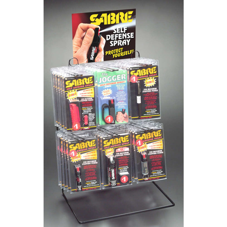 Security Equipment - 2-tier 6-prong Display Rack - 36pc - DIS6P