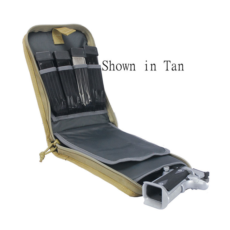 G Outdoors - Tactical Pistol Case Black - GPST1175PCB