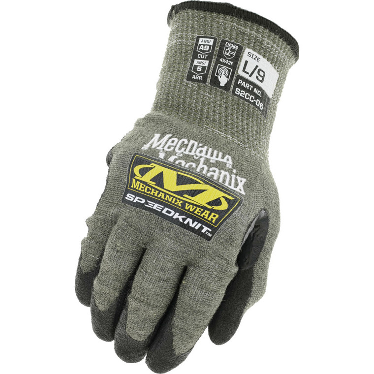 Mechanix Wear - Speedknit S2cc06 Gloves Xl Green - S2CC06010