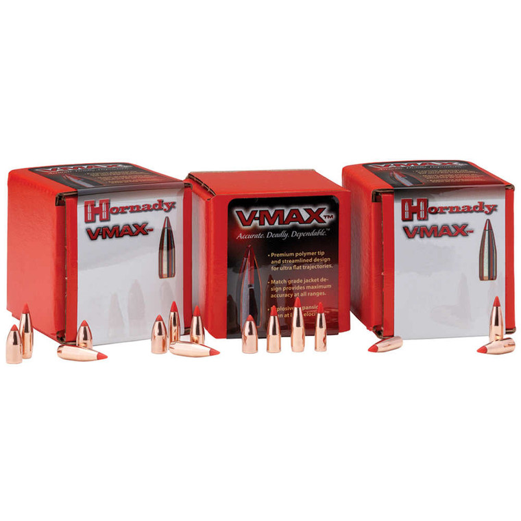 Hornady - Bullet 22 Cal 224 55gr V-max W/c 100/bx - 22272
