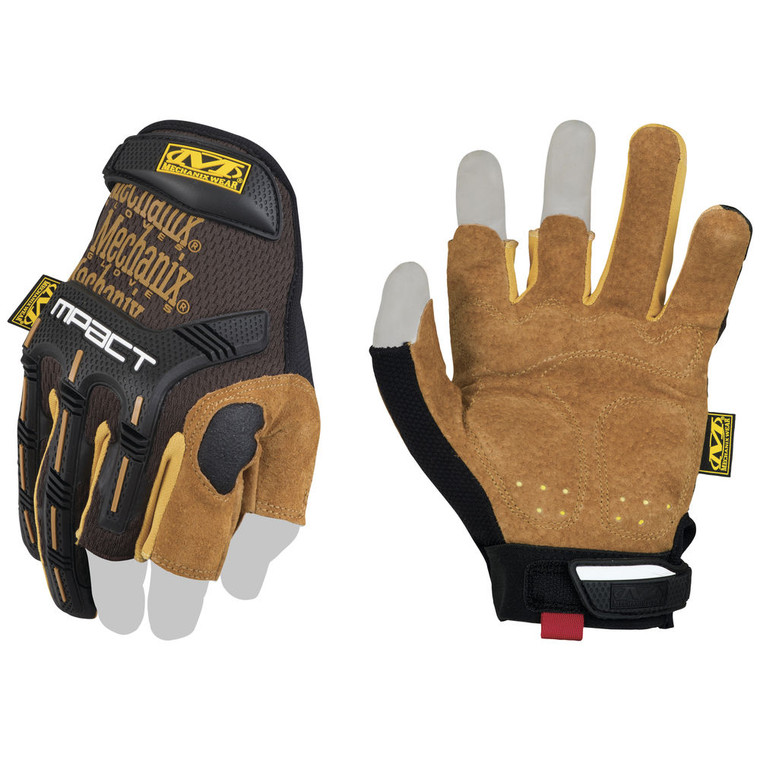 Mechanix Wear - Leather M-pact Framer Tan Medium - LFR75009
