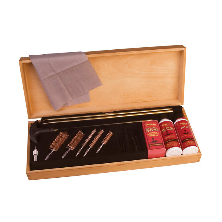 Outers - Universal Cleaning Kit Brass Rod Wooden - 96231