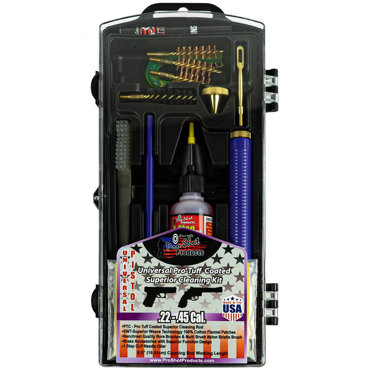 Pro-shot - Cleaning Kit Universal Pistol Purplecoat - PURPPISTOL