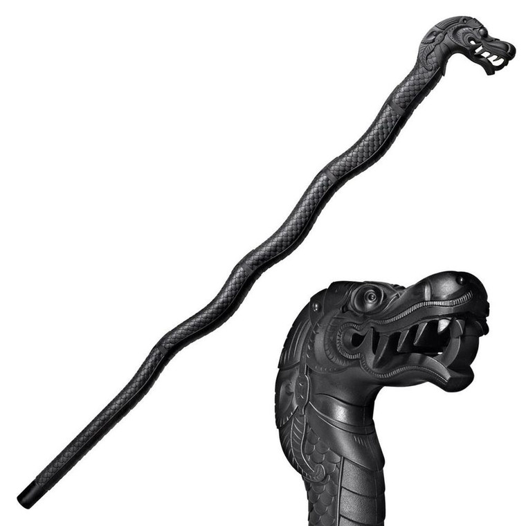 Cold Steel - Dragon Walking Stick 39in Ova Blde - CS91PDR