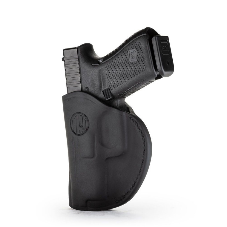 1791 Gunleather - 2 Way Hls Stlth Iwb Ber92s Blk Rh Sz5 - 2WH5SBLR