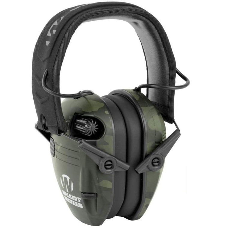 Walker's Game Ear - Razor Slim Electronic Muff Mlt Camo Gry - GWPRSEMMCCG