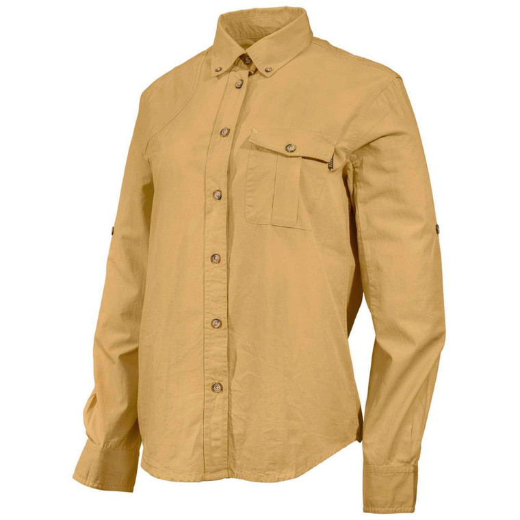 Beretta Usa Corp - Womens Tm Shooting Shirt Tan Xl - LD561075610008XL