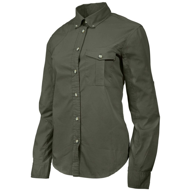 Beretta Usa Corp - Womens Tm Shooting Shirt Green M - LD561075610715M