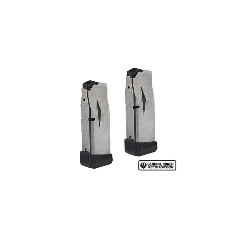 Ruger - Max9 9mm Nkl 12rd Value 2 Pack Mag - 90716