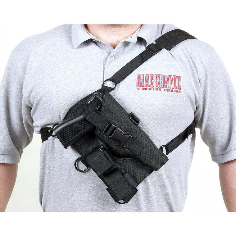 Blackhawk - Univ Spec-ops Pstl Harness Blk - 40SH04BK