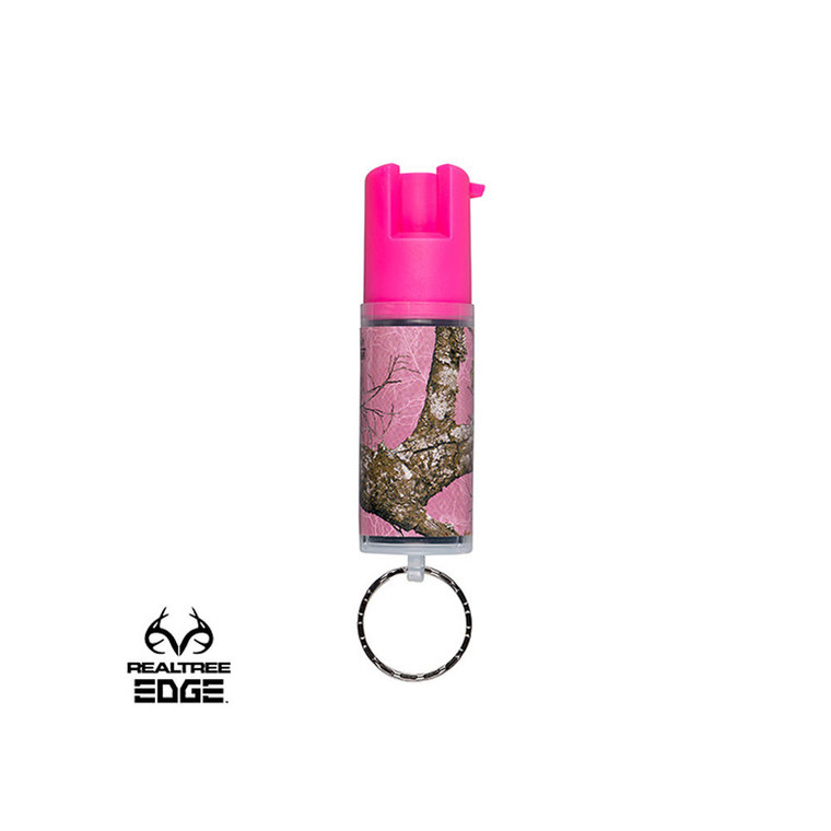 Security Equipment - Case Of 12 Pink Camo Pepper Spray Key Rng In Sm Clm - KR14PKCAM02