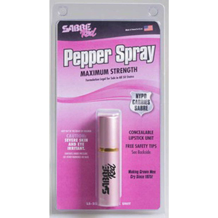 Security Equipment - Case Of 12 Sabre Pink Lipstick .75oz - LS22US