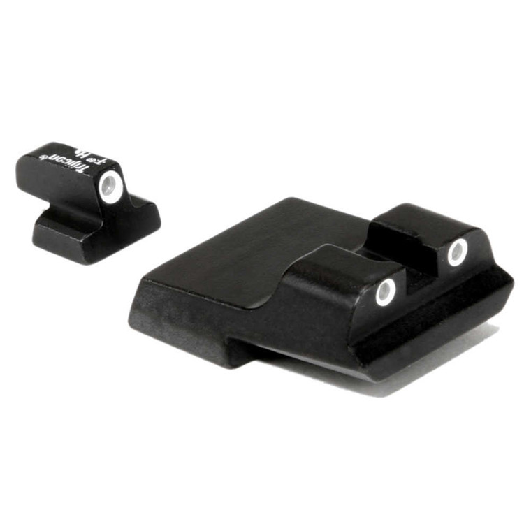 Trijicon - S&w 40s&w 3-dot F & Lng R Night Sights - SA15
