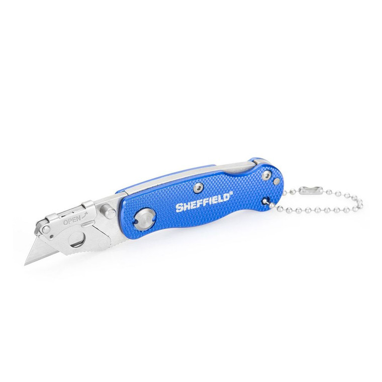 Sheffield - Case Of 12 Lock Back Mini Ult Lock Back Util Knife - 12116 Sheffield - Case Of 12 Lock Back Mini Ult Lock Back Util Knife - 12116