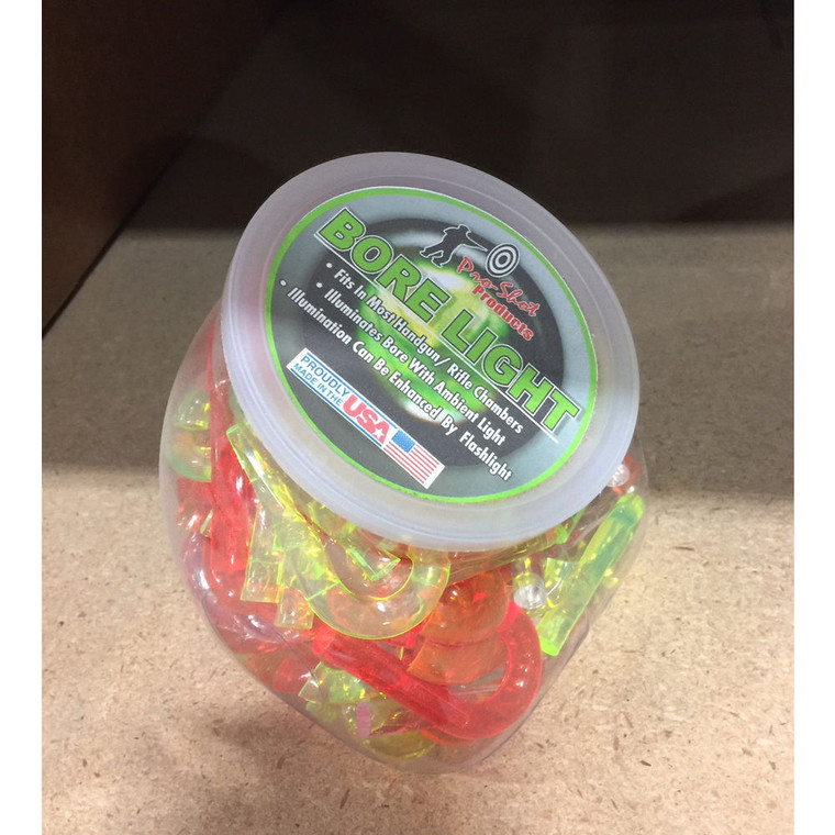 Pro-shot - Uv Bore Light Globe Green Red Orng Clear - BLMIXEDGLOBE