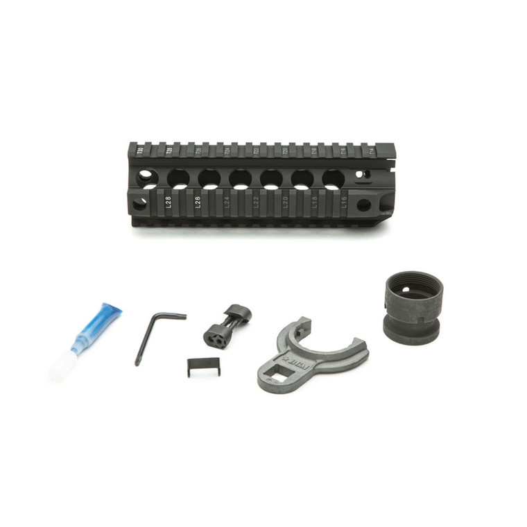Bravo Company - Bcmgunfighter Quadrailforend 556 7in Blk - BCMQRF7556BLK