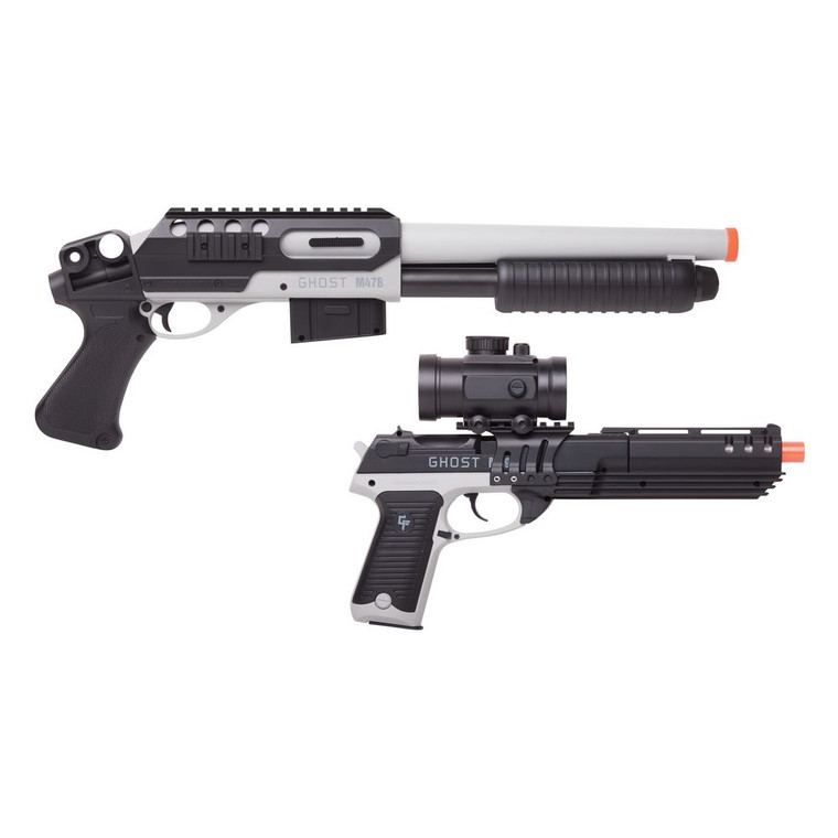 Crosman - Case Of 3 Ghost Eraser Kit Gry/blk Shotgun Red Dot - GFSGPKTG