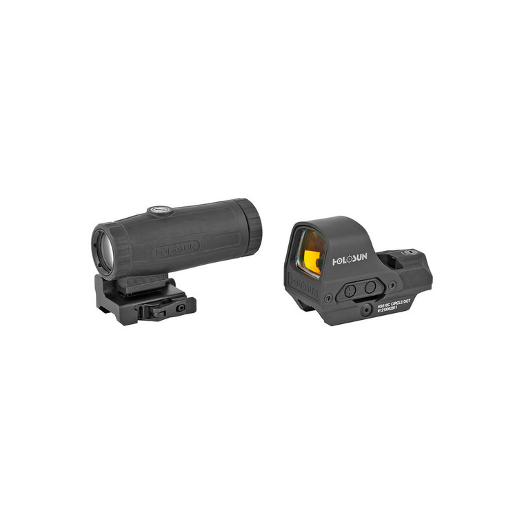 Holosun - Open Reflex Sight Hm3x Magnifier Combo - 510CHM3X