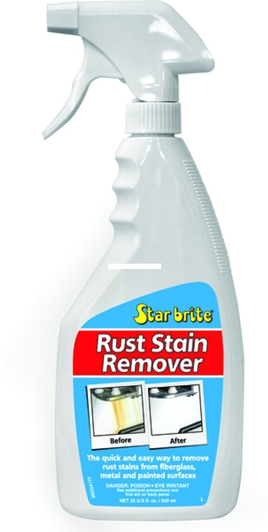 Star Brite 089222P Rust Stain - Remover 22oz. - 089222P Star Brite 089222P Rust Stain - Remover 22oz. - 089222P