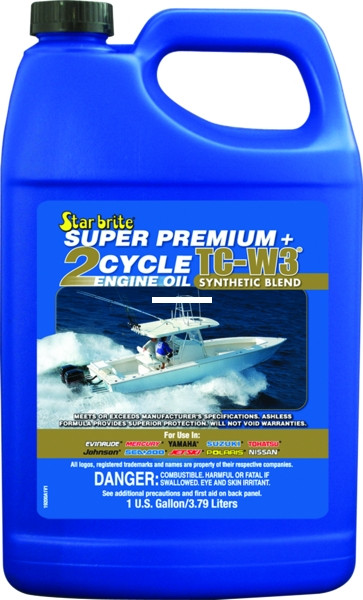 Star Brite 19200 Super Premium - 2-Cycle Engine Oil TC-W3 Gal. - 19200