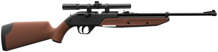Crosman 760X 760 Pumpmaster .177 BB - Rifle, 4x15mm scope, Brown Stock - 760X