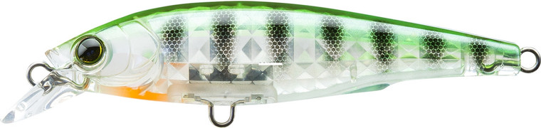 Yo-Zuri R1437 GSPC 3DR-X JERKBAIT - (SP) 80mm 3-1/8" GHOST PERCH - R1437 GSPC