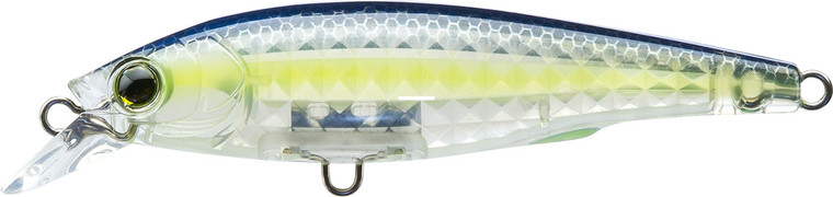 Yo-Zuri R1437 GSSS 3DR-X JERKBAIT - (SP) 80mm 3-1/8" GHOST SEXY SHAD - R1437 GSSS