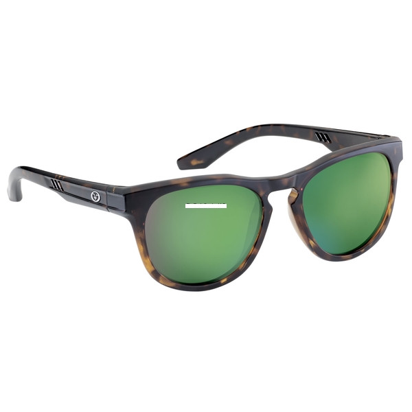 Flying Fisherman 7823TAG Breakers - Sunglasses, Tortoise Frame, Green - 7823TAG