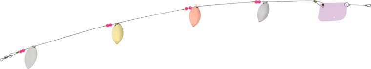 Gibbs 0066UVS-N Willow Leaf Troll - 28" 4 Blade, UV + Diamond Dazzler - 0066UVS-N