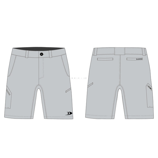 Blackfish 15082 Cast Fish Short - - Grey 38" Waist - 15082