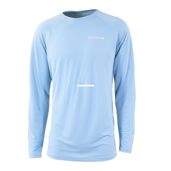 Blackfish 17108 CoolCharge UPF - Angler Long Sleeve - Sky Blue Size - 17108
