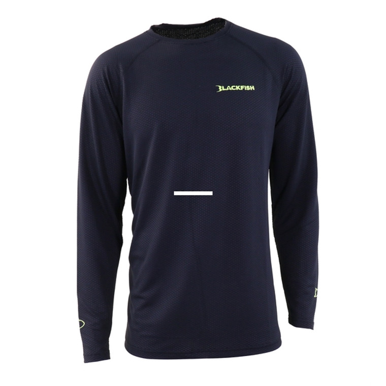 Blackfish 17120 CoolCharge UPF - Angler Long Sleeve - Moonless Black - 17120