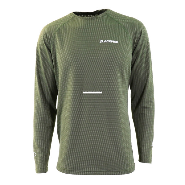 Blackfish 17153 CoolCharge UPF - Angler Sun Hoodie - Mayfly Green - 17153