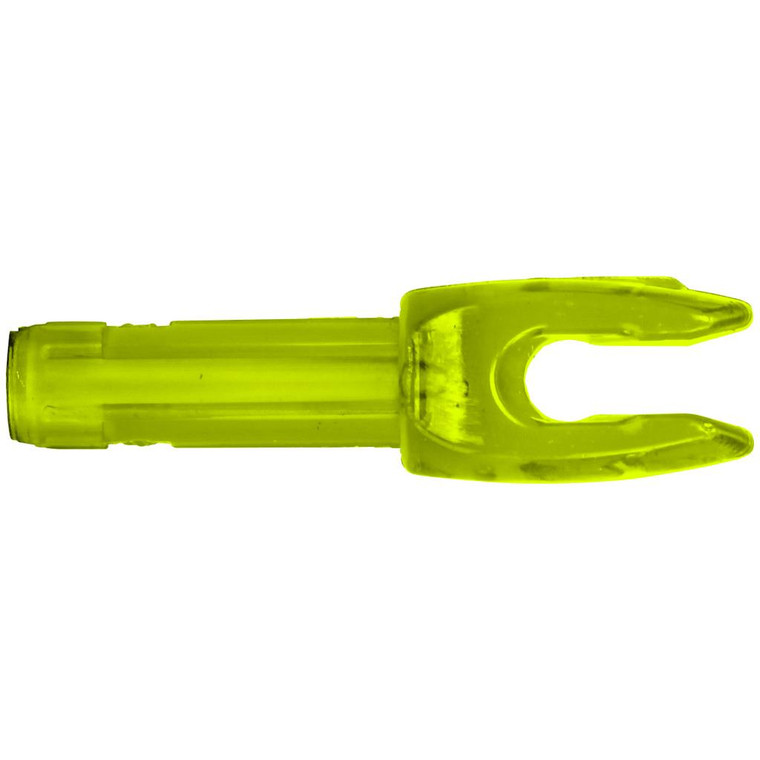Easton 4mm MicroLite Nocks Lemon Lime 12 pk. - 127773