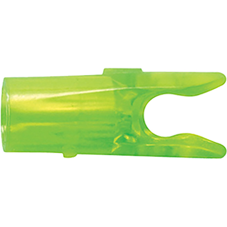 Easton Recurve Pin Nocks Lemon Lime Large Groove 12 pk. - 226136