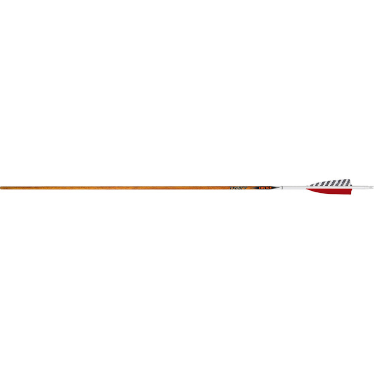 Easton Carbon Legacy Arrows 500 4 in. Feathers 6 pk. - 29763
