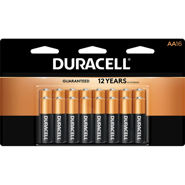 Duracell Coppertop Batteries AA 16 pk. - 41333704647
