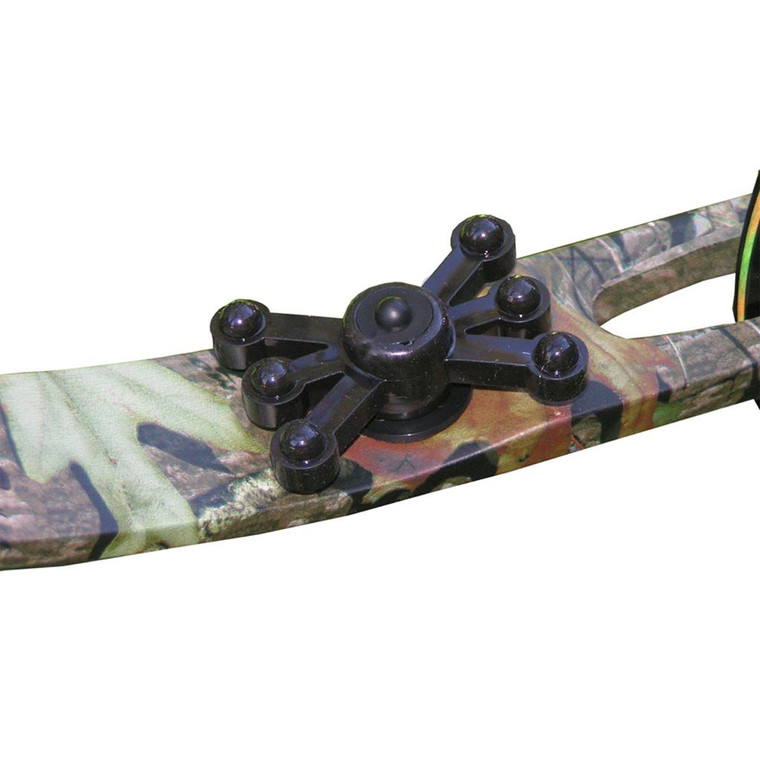 BowJax MonsterJax Limb Dampeners Solid Limb Black 2 pk. - 1022