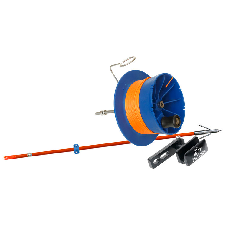 Fin Finder Bowfishing Package w/ Sidewinder Reel RH/LH -