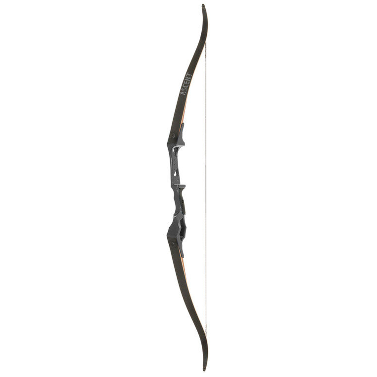 October Mountain Ascent Recurve Bow Black 58 in. 40 lbs. RH - OMP81232 October Mountain Ascent Recurve Bow Black 58 in. 40 lbs. RH - OMP81232
