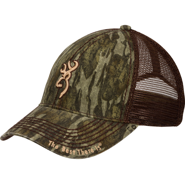 Browning Bozeman Brown Hat Mossy Oak Bottomland - 308367191