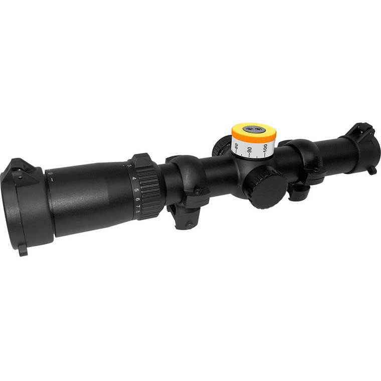 Ravin Adjustable Turret Scope 1-8 x 24 Illuminated - R162