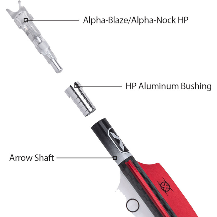 TenPoint HP Aluminum Bushing .305 12 pk. - HEA-3483.12
