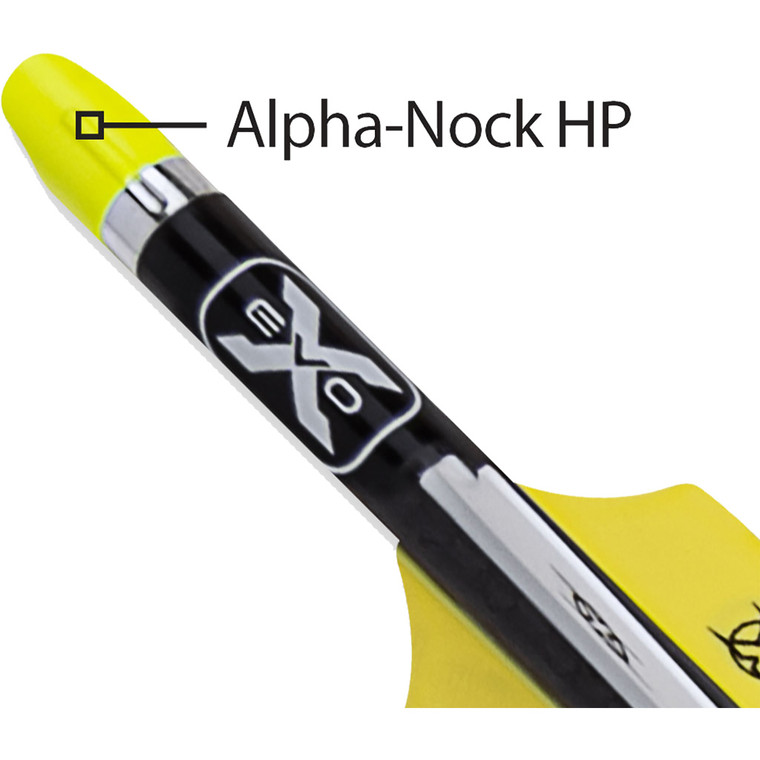 TenPoint Alpha-Nock HP Yellow 12 pk. - HEA-353.12Y