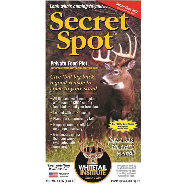 Whitetail Institute Imperial Seed Secret Spot 4 lb. - SECS4