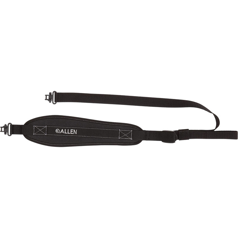 Allen Gunnison Neoprene Sling with Swivels Black - 8368