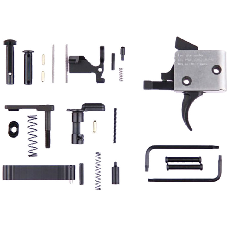 CMC Triggers AR15/AR10 Receiver Kit with Trigger Single Stage Curved 3-3.5 lb. Pull - 81501