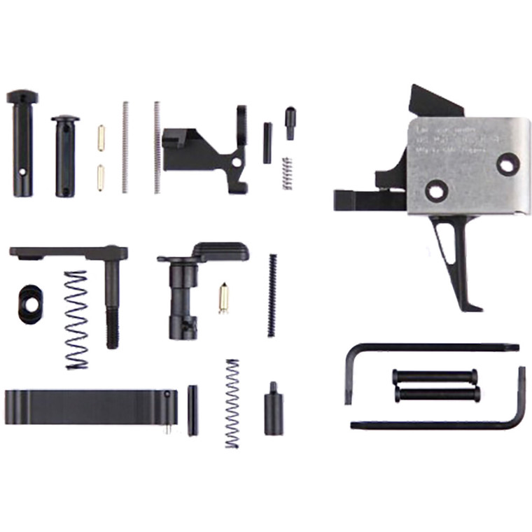 CMC Triggers AR15/AR10 Receiver Kit with Trigger Single Stage Flat 3-3.5 lb. Pull - 81503