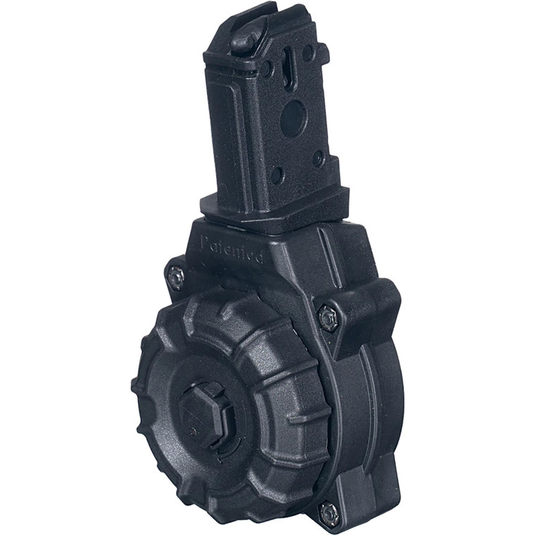 ProMag Polymer Drum Magazine CZ Scorpion 9mm Black 30 rd. - DRM-A29